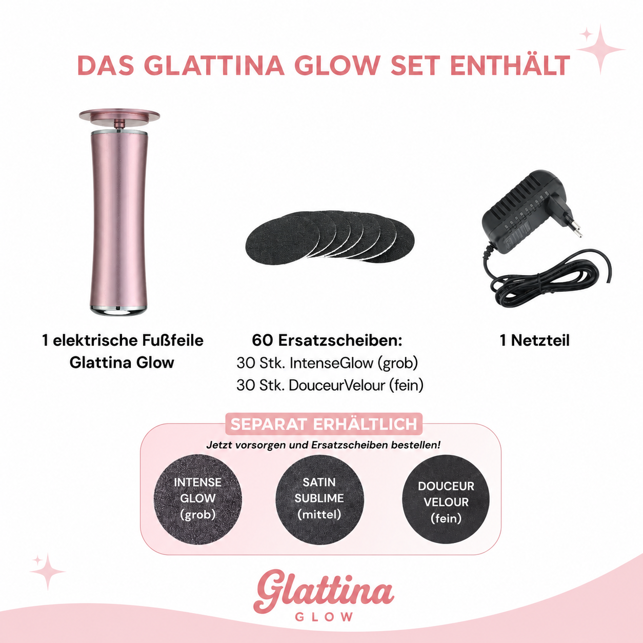 GlattinaGlow™ – Kit Beauté Pieds